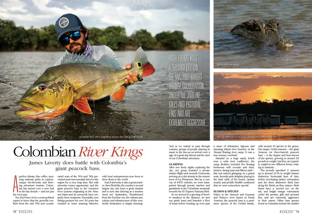 Colombian River Kings magazine preview
