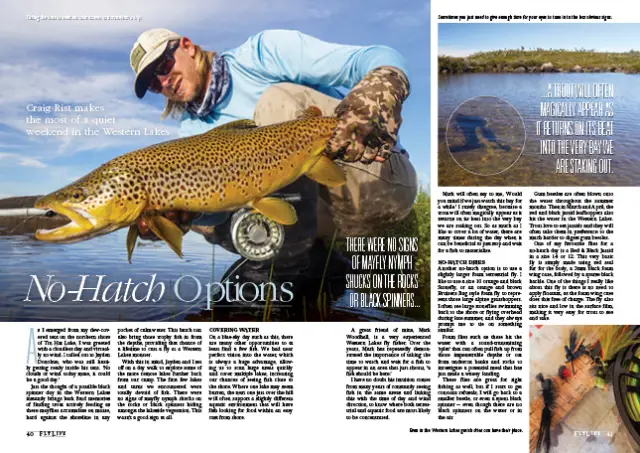 No-Hatch Options - FlyLife Magazine
