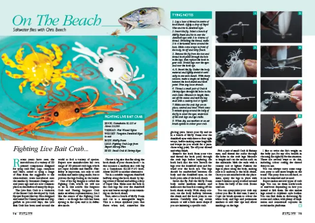 Fighting Live Bait Crab magazine preview